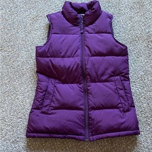 Lands End girls puffy vest